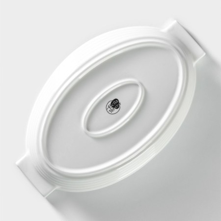 Bellatenero heat -resistant baking uniform, 1.2 l, 28.4 × 16.3 × 6.2 cm, white color-5