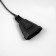 Extension cord for indoor garlands, 3 m, dark thread, UMS-Vilka