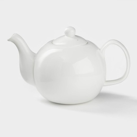 Teapot porcelain harbor Wilmax Olivia "Classics", 1.1 l, color white