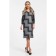 Women's dress, size 42, black color, silver