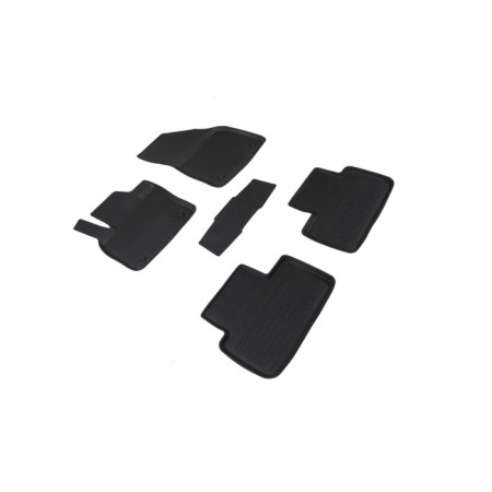 Rubber rugs with a high side for Volvo XC-40, 2017-N.