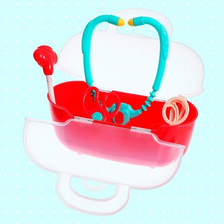 Game set "Doctor", 8 items, in a suitcase-8