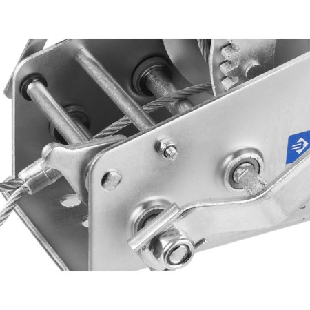 Hand-haired winch "Zubr" Professional 43113-0.9_z01, drum, traction, cable, 0.9 t, 8m-3