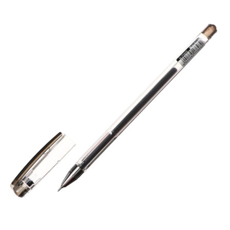 Gel pen Erichkrause G-Point, black ink, node 0.38 mm, letter line length 500 meters-5