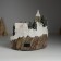 Souvenir plastic light "New Year's street" is spinning 20.5x17x20.5 cm