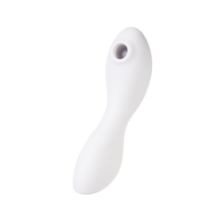 Satiffyer Curvy Trinity 5+ vacuum clitoris stimulator, white color-9