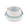 Lamp built -in spot Ambrella Techno Spot Techno TN344, GU5.3, color white sand