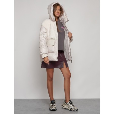 Winter jacket, size 48, beige color-24