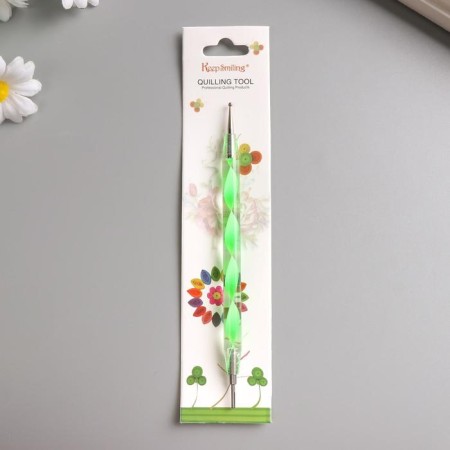Quilling tool with acrylic pen, length 14 cm, 17x4 cm-4