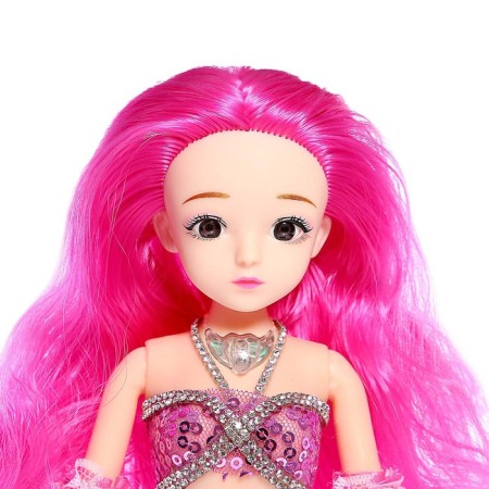 Doll Fairy -tale hinge "Magic Mermaid", sound, light-2