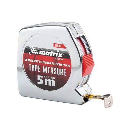 Roulette Matrix 31040, chrome case, 5 m x 13 mm