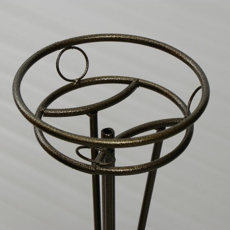 Flower stand, floor, 3 pots, d = 17 cm, bronze, "consul"-1