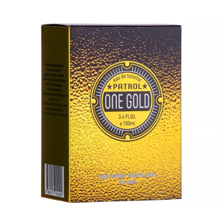 Men's toilet water Patrol One Gold (based on Paco Rabanne 1 Million), 100 ml-2