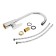 Zein ZC2034 kitchen mixer, high case, cartridge ceramics 35 mm, chrome