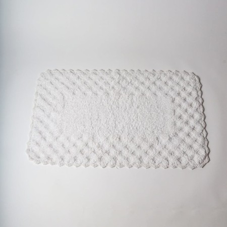 Rug in the bathroom Arya Mary, 60x100 cm, white color-1