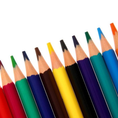 Pencils 12 colors Funcolor, plastic, three -sided, mix-3