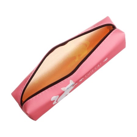 School Penal "Cat" on lightning, pink-3