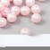 Beads for creativity plastic "Direct pink" set of 20 g d = 1.1 cm