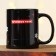 New Year! Homeleon mug New Year's ceramic “Cool year!”, 350 ml, black color