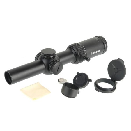 Optical sight Veber Wolf, 1.25-4.5x26 IR FD07, corral-7