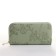 Women's wallet with lightning, green color