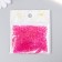 Round size 12/0 transparent "bright pink" 20 g