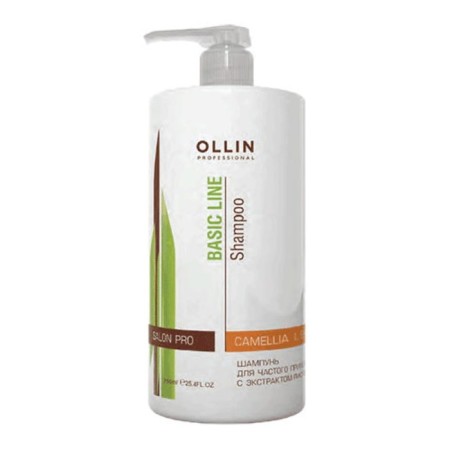 Shampoo for frequent use of OLLIN BASIC Line, 750 ml