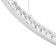 Light 86036/1 LED 60W 4000k chrome 80x80x2-102 cm Bayerlux