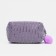 Lightning cosmetic bag, lilac color