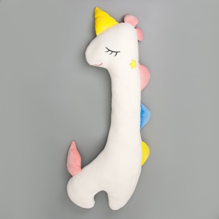 Skill of the soft toy "Unicorn", 140 cm, white color-6