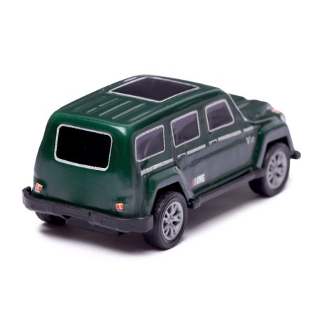 Metal machine "SUV", inertia, 1:64, mix-2