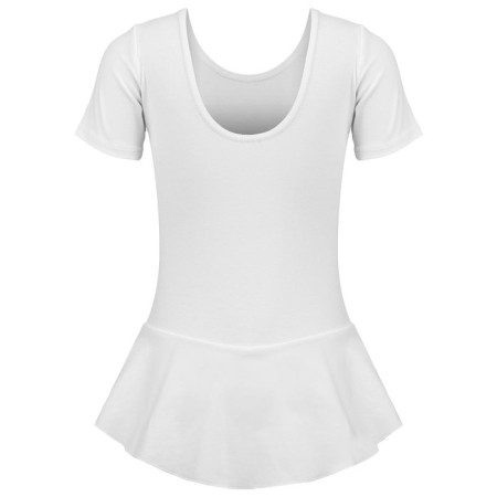 A swimsuit for gymnastics and dancing Grace Dance, p. 32, white color-6