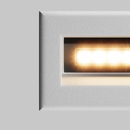 Outdoor O045SL-L3W3K, 3W, 8.4x5.4 cm, LED, 250LM, 3000K, white color, white-2