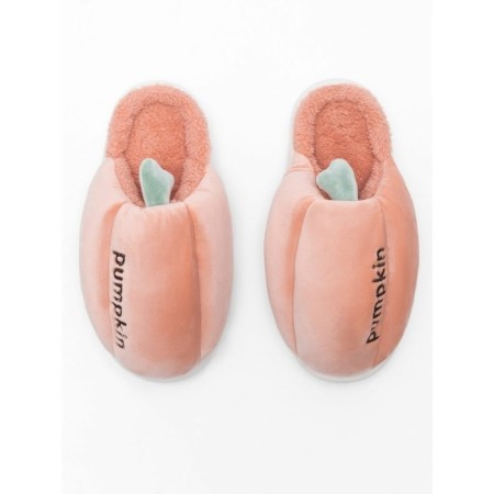 Pumpkin slippers, size 38-39, peach color-2