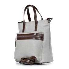 Bag women, milk/brown color