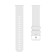 Smart hours strap, 20 mm, silicone, white