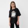 Children's Minaku T -shirt, black color, height 164 cm