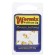 Mormyshka fraction (galvanic gold), weight 0.15 g, size 2