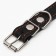 Collar leather single-layer, dimensionless, 56 x 2.5 cm, Osh 17-44 cm, black