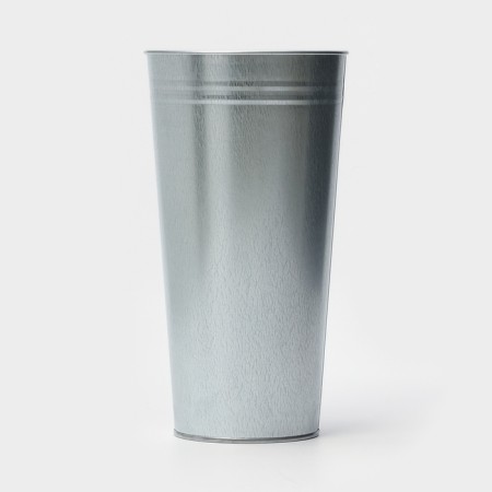 Vazon galvanized without handles, 9 l, h = 39 cm, GOST-1