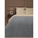 Texrepublic blanket, size 200x220 cm, gray color