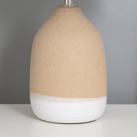 Table lamp "Aime" 1x40W E14 ivory 25x25x40cm-3