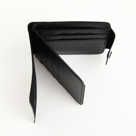 Wallet on the button, beige color-4