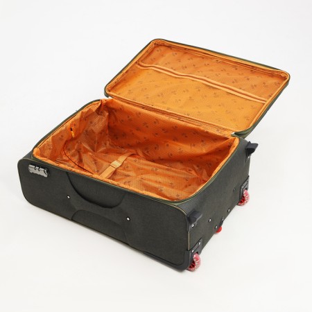 Big suitcase 28 ", lightning department, code castle, 3 wheels, 2 outer pockets, khaki color-8
