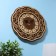 Carved watch "Rowal", D - 25 cm, plywood