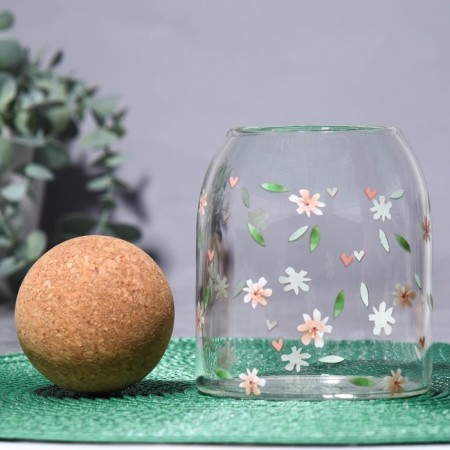 Bank for storage "Flowers", 500 ml-2