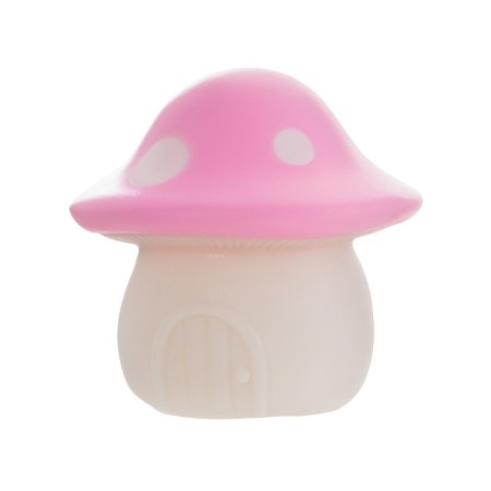 Nightmare "house" LED from batteries white-pink 7.2x7.4 cm Risalux-3