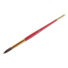 Pony brush, round No. 8, 