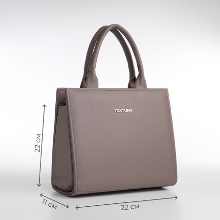Female Bag Textura, Tout, Middle Size, Cabbage Color-2