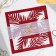 Wedding invitation: carved 16 x 16 cm, (color of Marsala)